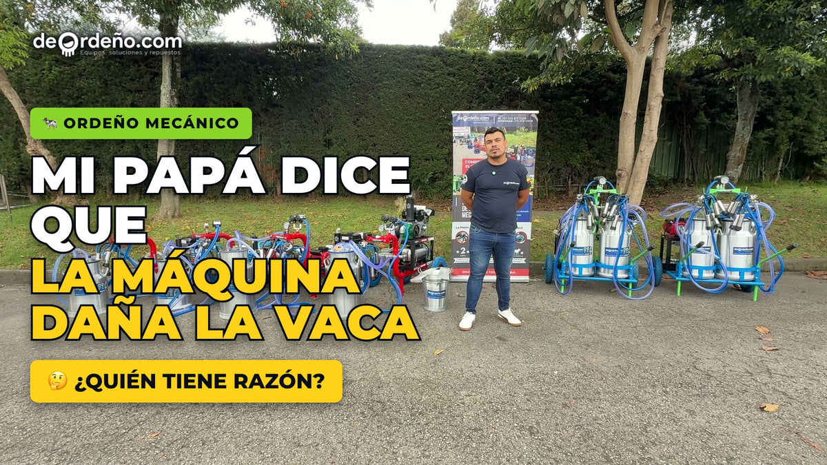 Mi papá dice que la máquina daña la vaca — ¿quién tiene razón?
