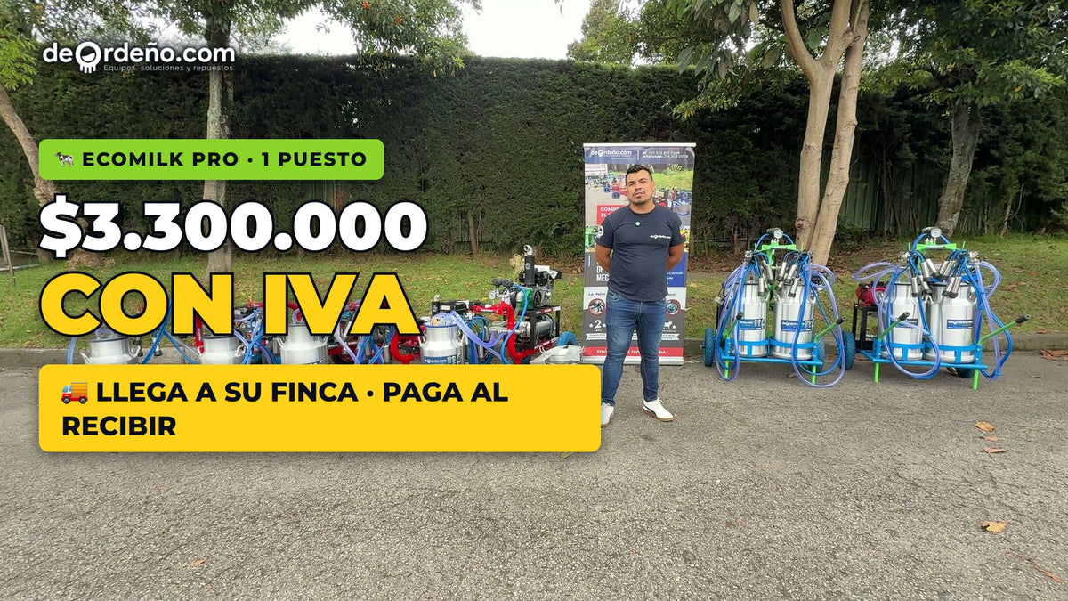 Cuánto cuesta un equipo de ordeño en Colombia