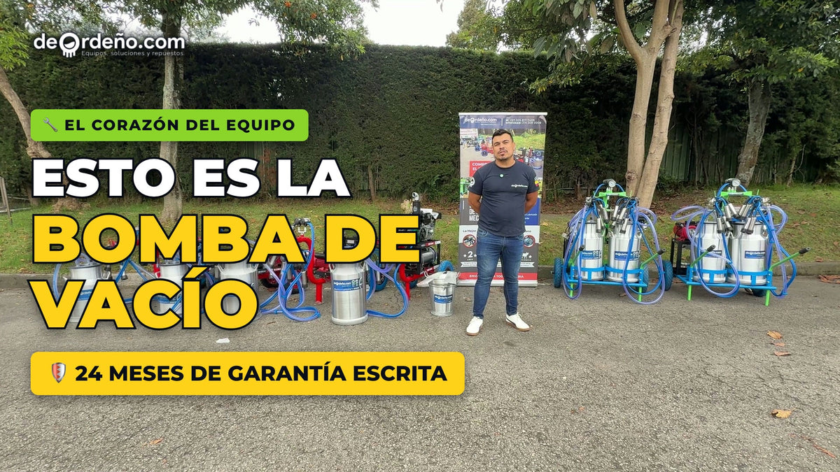 La bomba de vacío: el corazón del equipo de ordeño