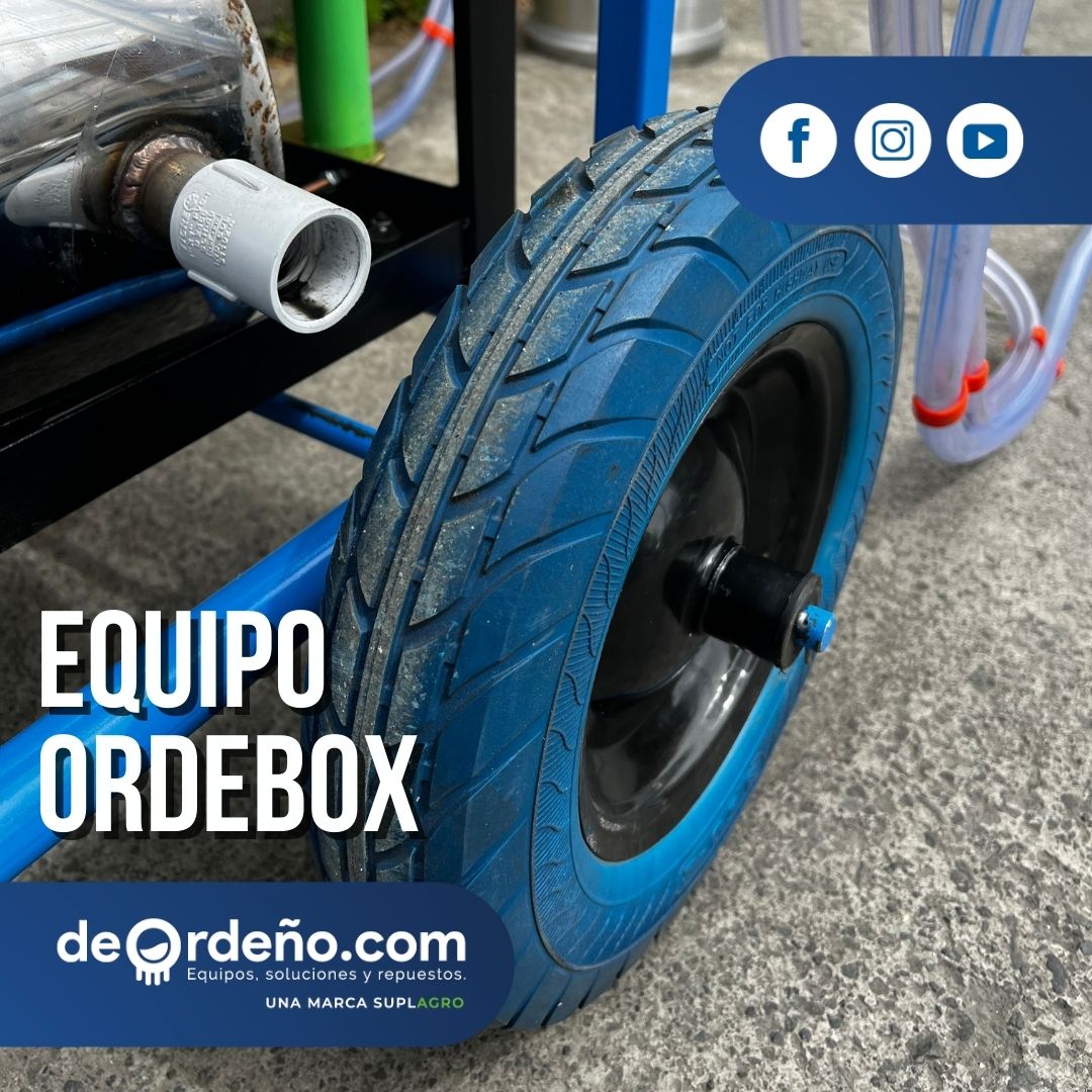 Equipo de Ordeño OrdeBox con Techo 🐄 - 1 y 2 puestos  + OBSEQUIO + PAGUE AL RECIBIR 🚚