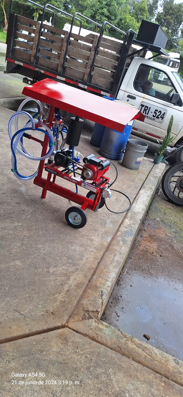 Equipo de Ordeño EcoMilk 🐄 - 1 y 2 puestos con Techo 🌧️  + OBSEQUIO + PAGUE AL RECIBIR 🚚