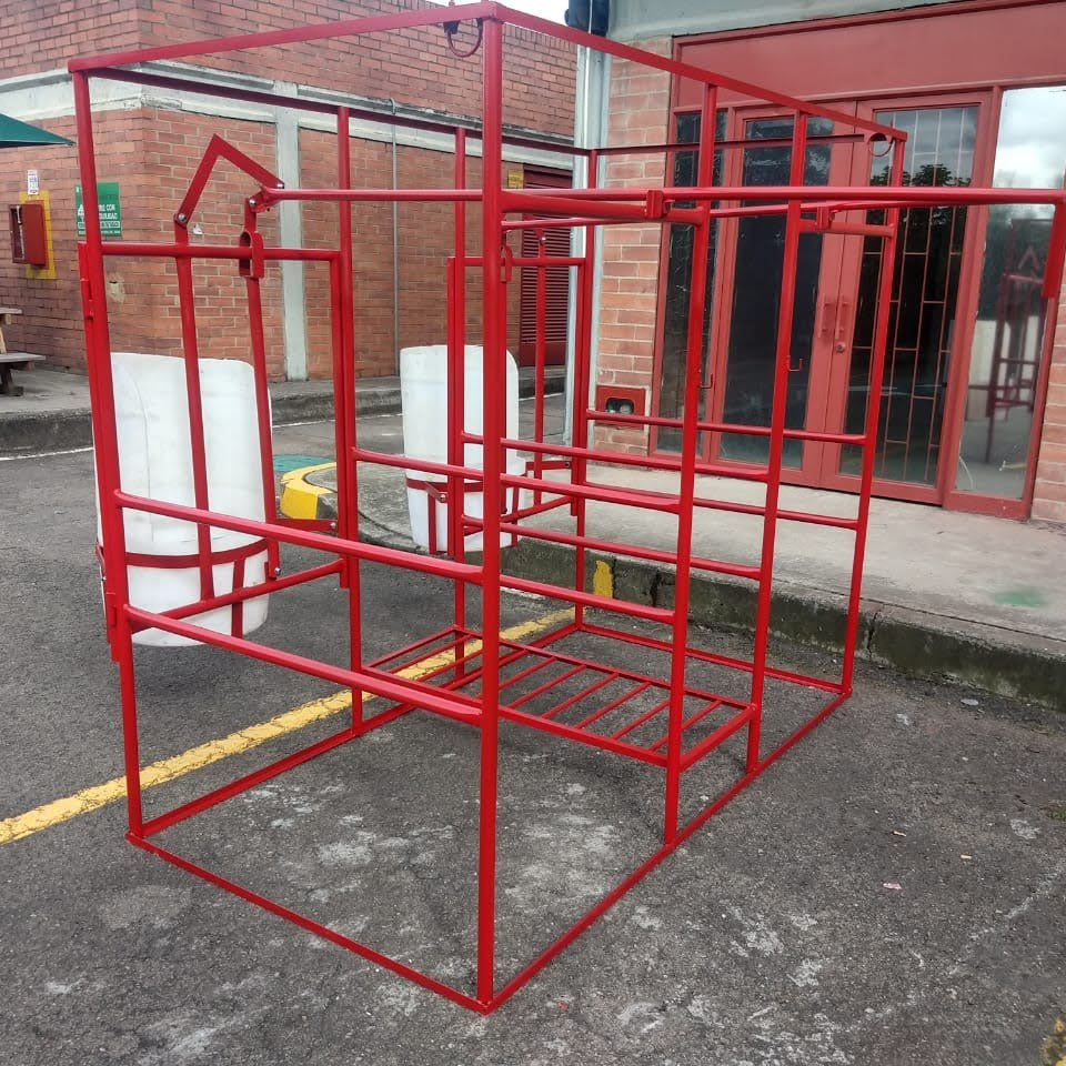 Establo de ordeño fijo en hierro