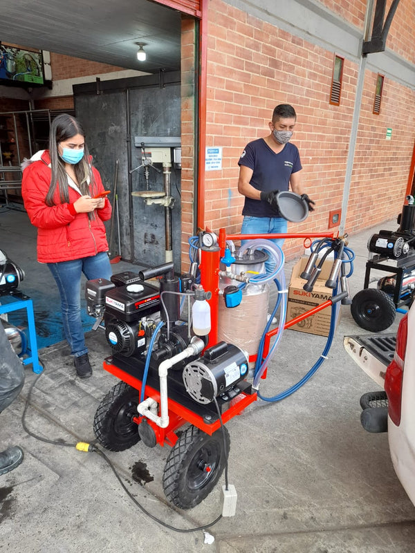 Equipo de Ordeño Zan Car — foto real