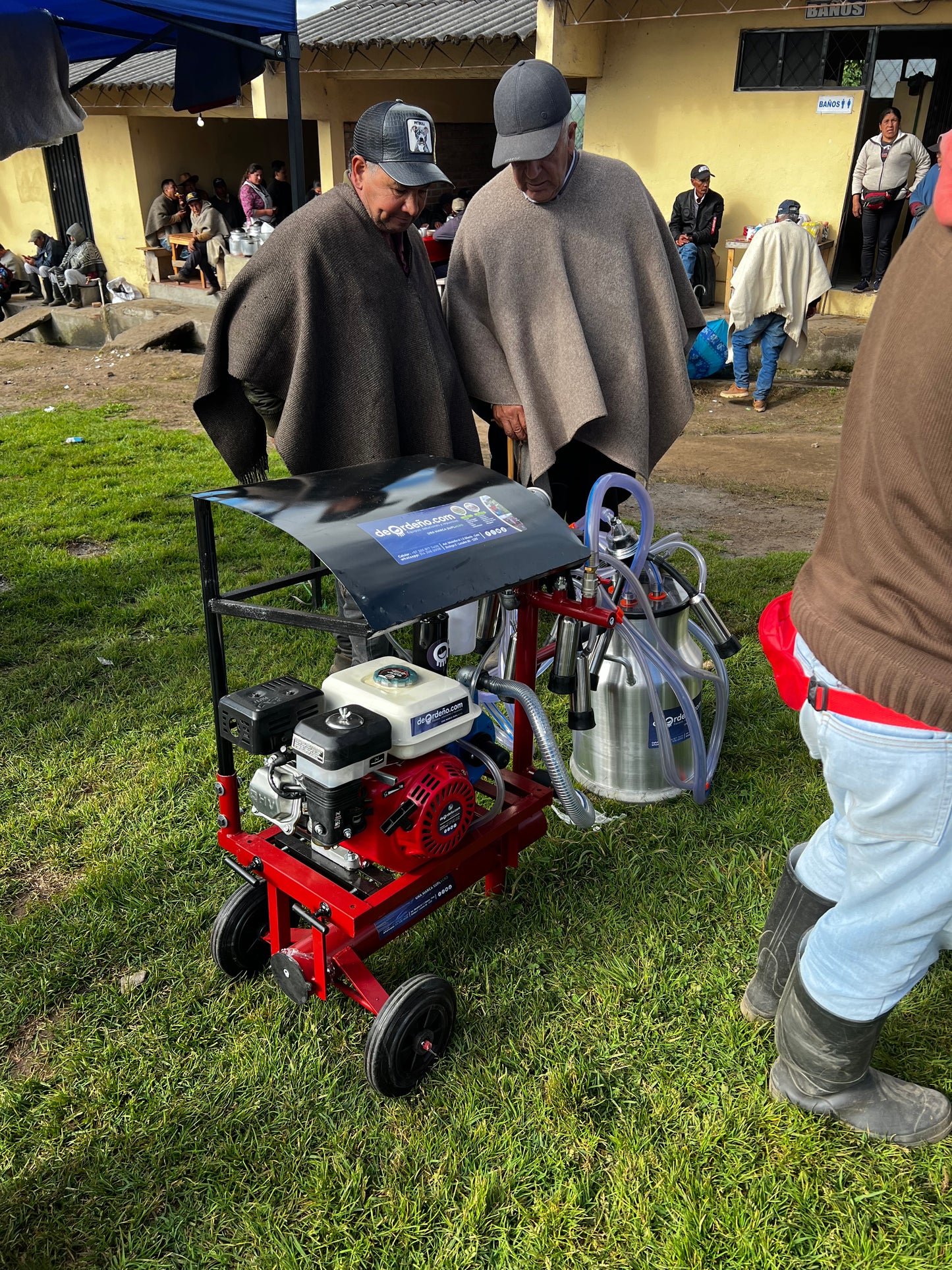 Equipo de Ordeño EcoMilk 🐄 - 1 y 2 puestos con Techo 🌧️  + OBSEQUIO + PAGUE AL RECIBIR 🚚