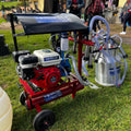 Techo para equipo de ordeño
