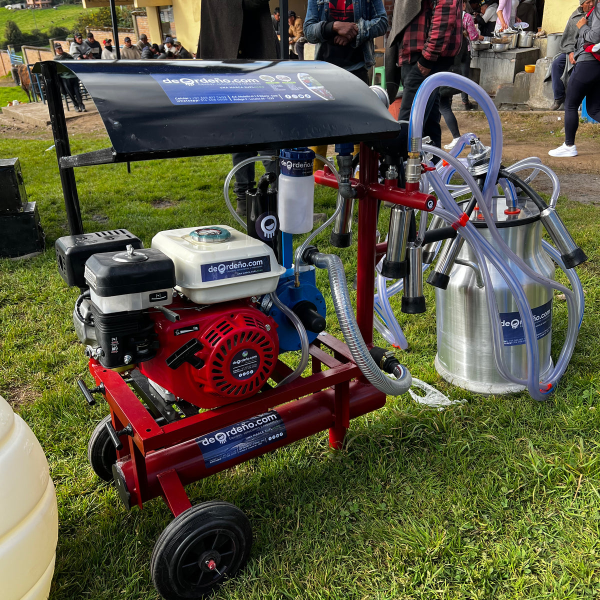 Techo para equipo de ordeño