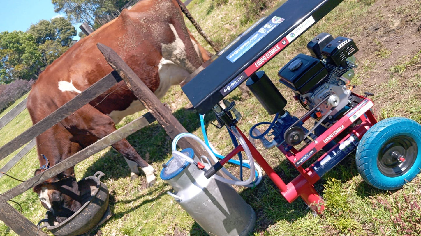 Equipo de Ordeño EcoMilk 🐄 - 1 y 2 puestos con Techo 🌧️  + OBSEQUIO + PAGUE AL RECIBIR 🚚