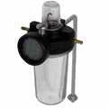 Aceitera de mecha para bomba de vacío de ordeño, depósito transparente
