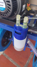 Lubricador dual para bomba de vacío de ordeño con dos salidas