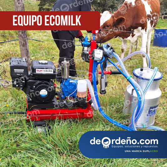 Equipo de Ordeño EcoMilk 🐄 - 1 y 2 puestos - Eléctrico o Gasolina  + OBSEQUIO + PAGUE AL RECIBIR 🚚