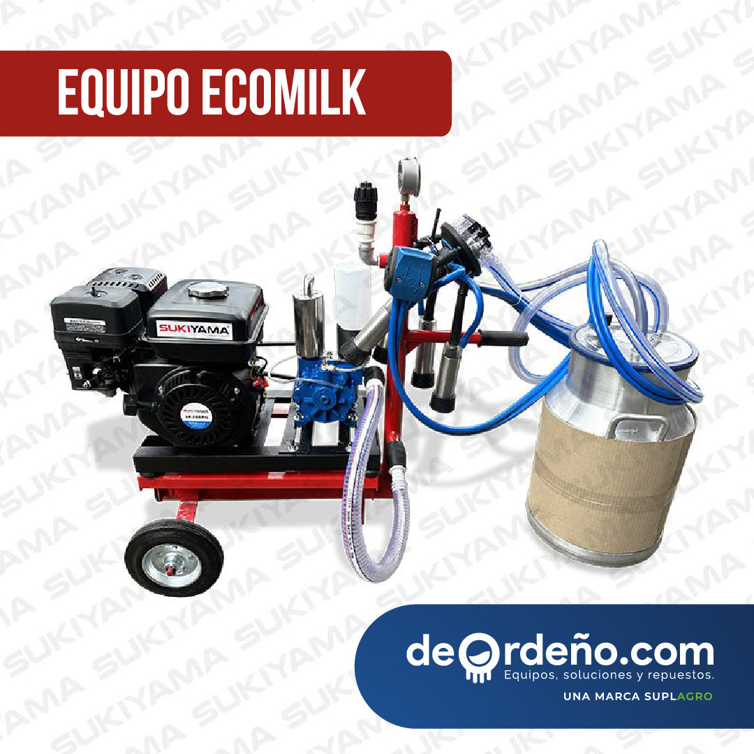 Equipo de Ordeño EcoMilk 🐄 - 1 y 2 puestos - Eléctrico o Gasolina  + OBSEQUIO + PAGUE AL RECIBIR 🚚