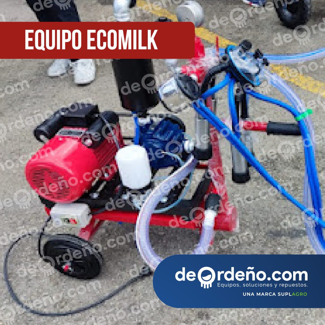 Equipo de Ordeño EcoMilk 🐄 - 1 y 2 puestos - Eléctrico o Gasolina  + OBSEQUIO + PAGUE AL RECIBIR 🚚