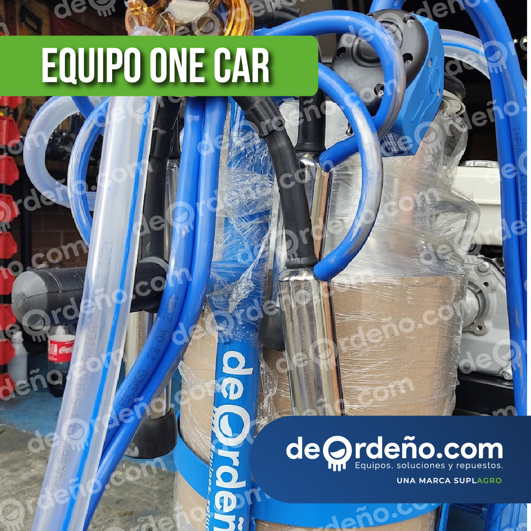 Equipo de Ordeño One Car - 1 puesto - Eléctrico o Gasolina  + OBSEQUIO + PAGUE AL RECIBIR 🚚