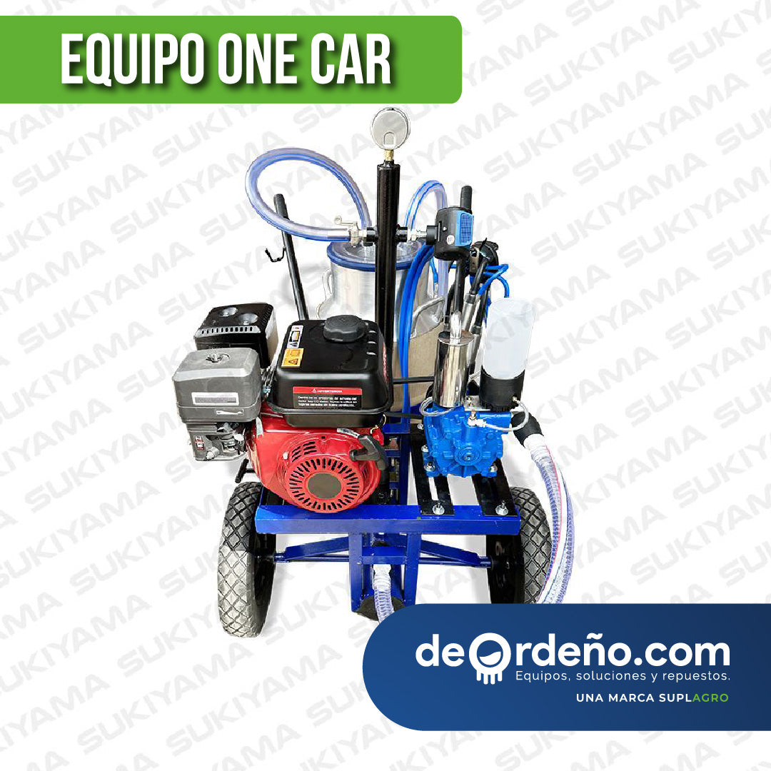 Equipo de Ordeño One Car - 1 puesto - Eléctrico o Gasolina  + OBSEQUIO + PAGUE AL RECIBIR 🚚