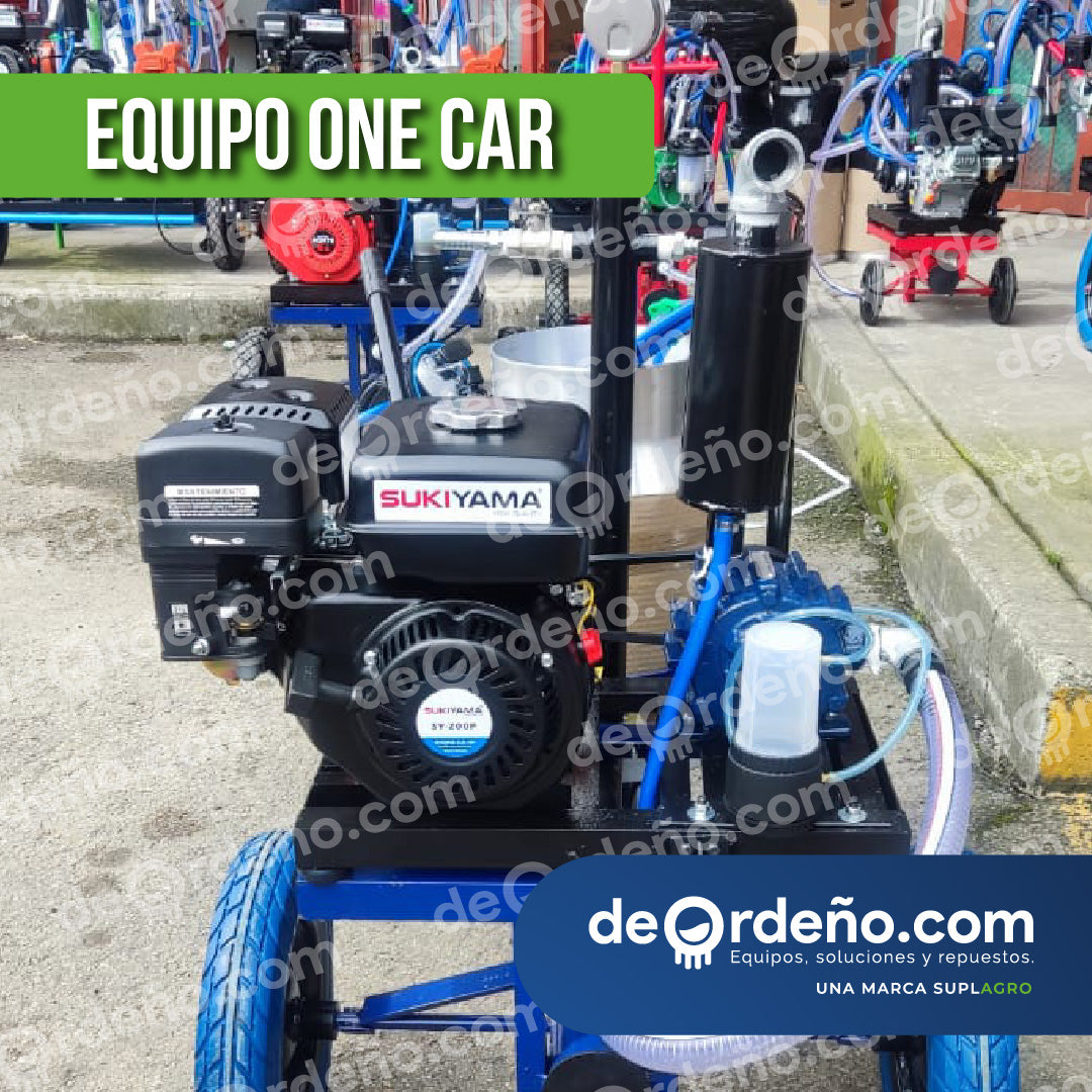 Equipo de Ordeño One Car - 1 puesto - Eléctrico o Gasolina  + OBSEQUIO + PAGUE AL RECIBIR 🚚