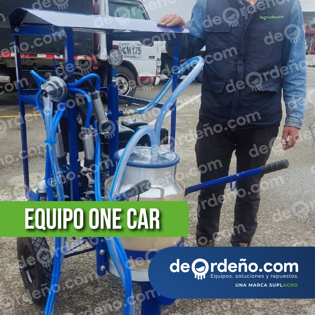 Equipo de Ordeño One Car - 1 puesto - Eléctrico o Gasolina  + OBSEQUIO + PAGUE AL RECIBIR 🚚