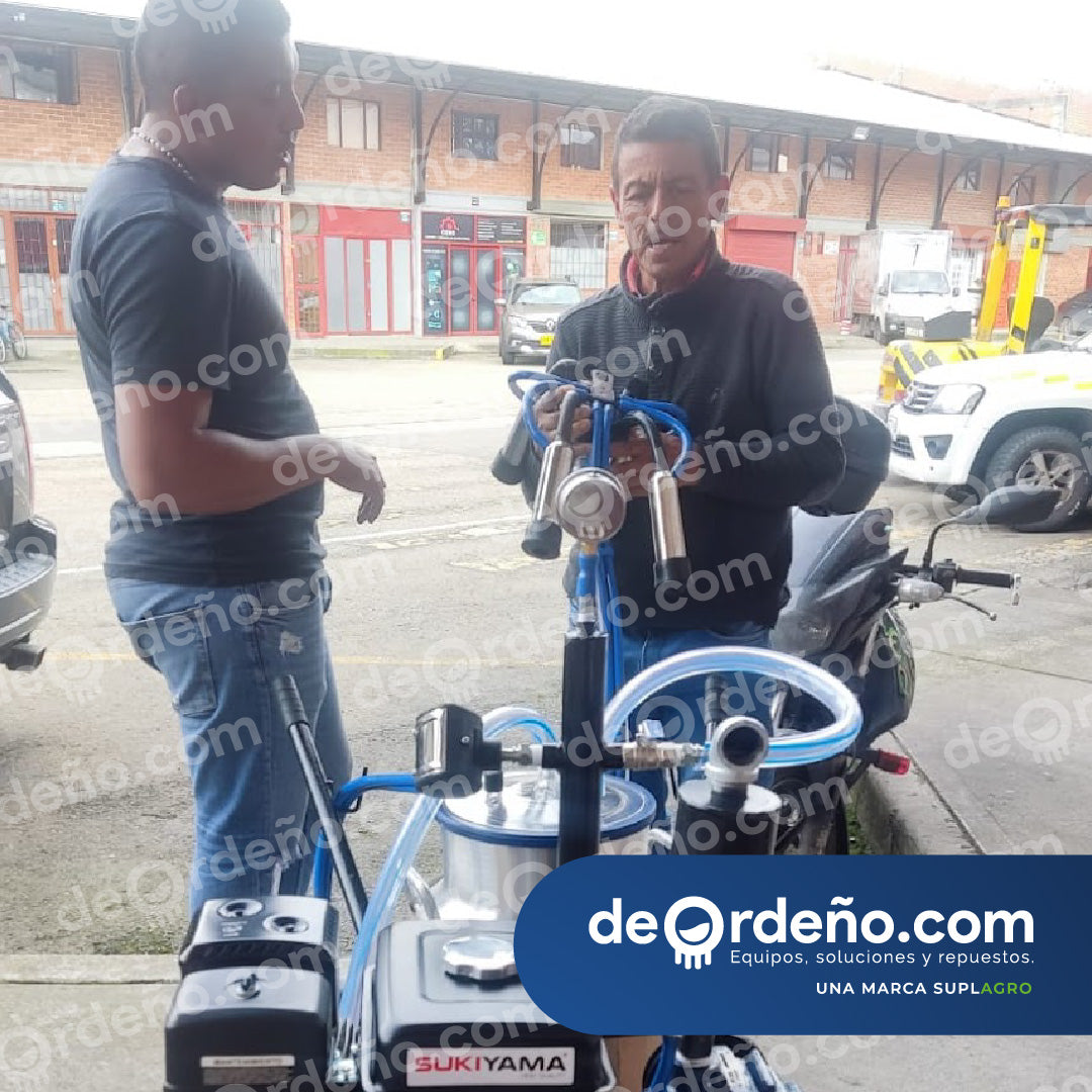 Equipo de Ordeño One Car - 1 puesto - Eléctrico o Gasolina  + OBSEQUIO + PAGUE AL RECIBIR 🚚