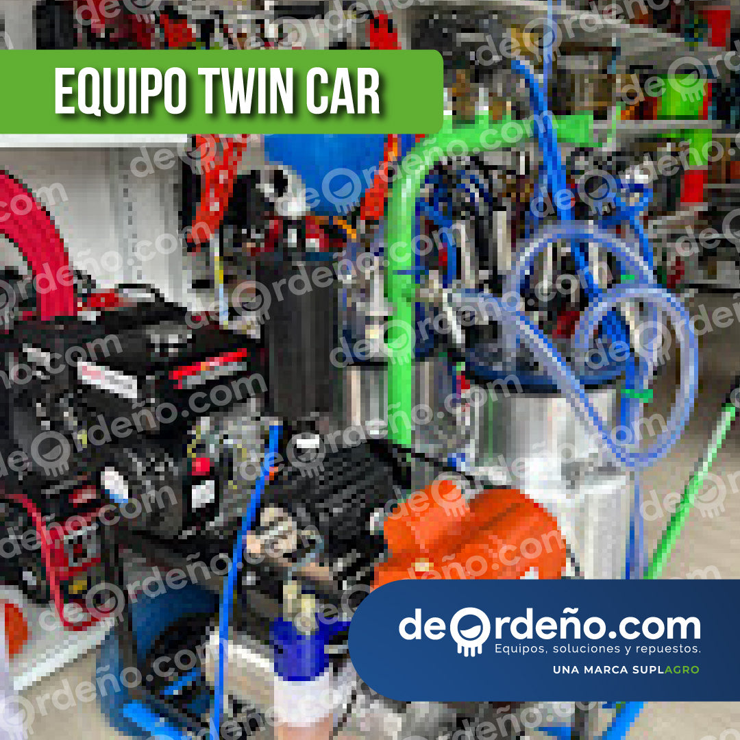 Equipo de Ordeño Twin Car 🐄 - 1 y 2 puestos Linea Premium + OBSEQUIOS + PAGUE AL RECIBIR 🚚