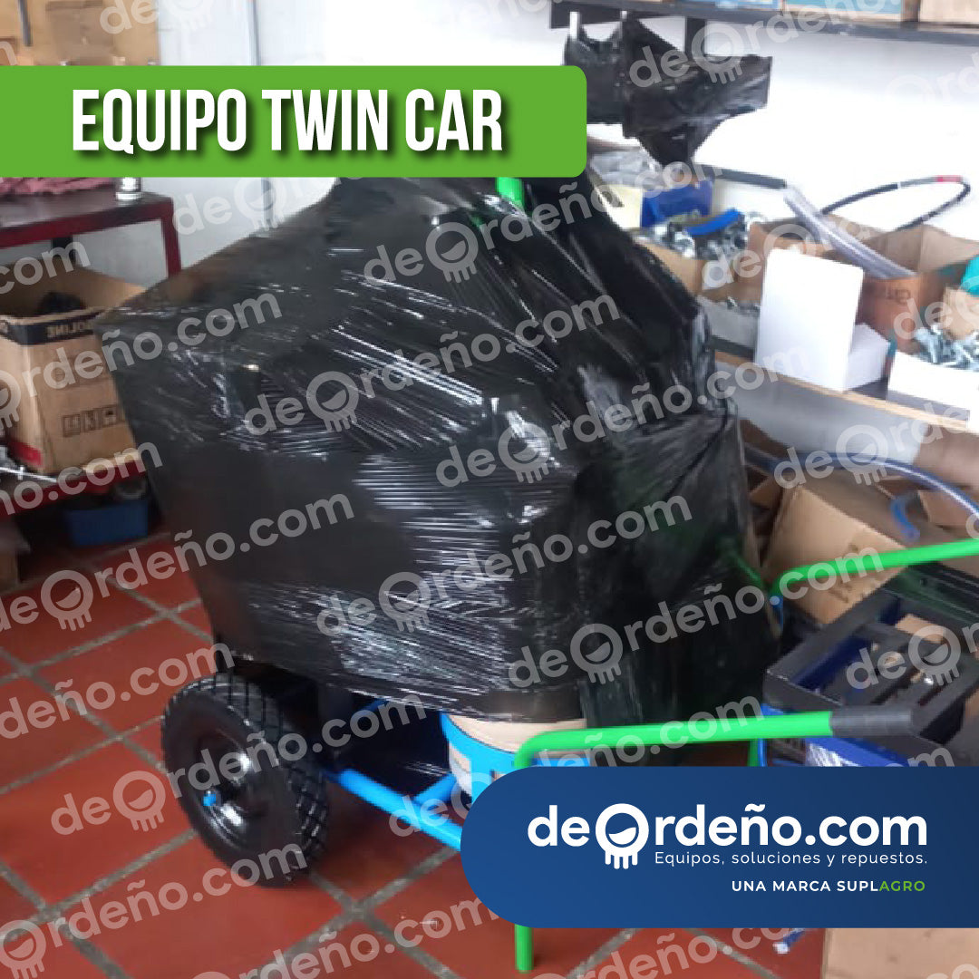 Equipo de Ordeño Twin Car 🐄 - 1 y 2 puestos Linea Premium + OBSEQUIOS + PAGUE AL RECIBIR 🚚