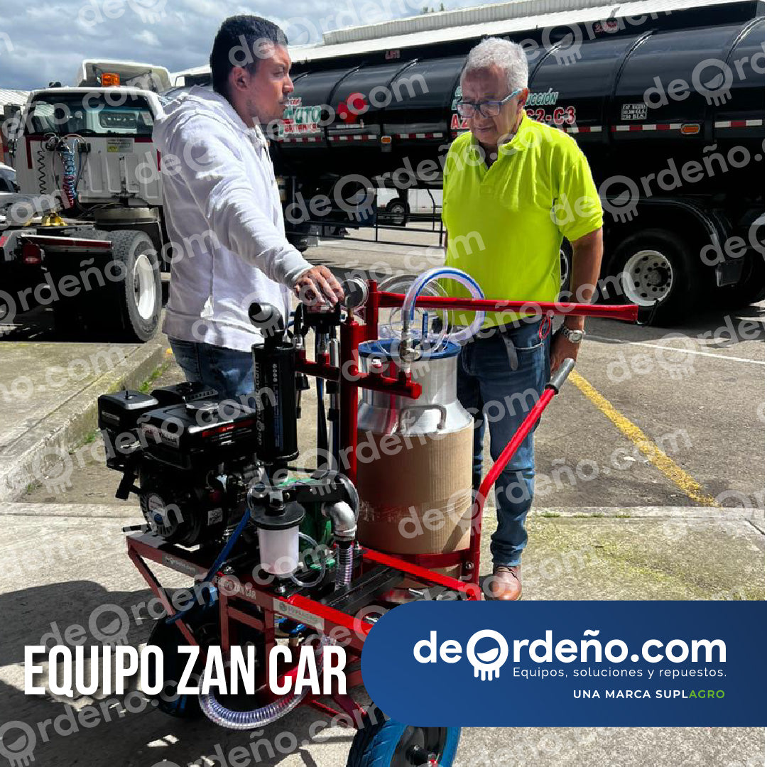 Equipo de Ordeño Zan Car 🐄 - 1 y 2 puestos  + OBSEQUIO + PAGUE AL RECIBIR 🚚