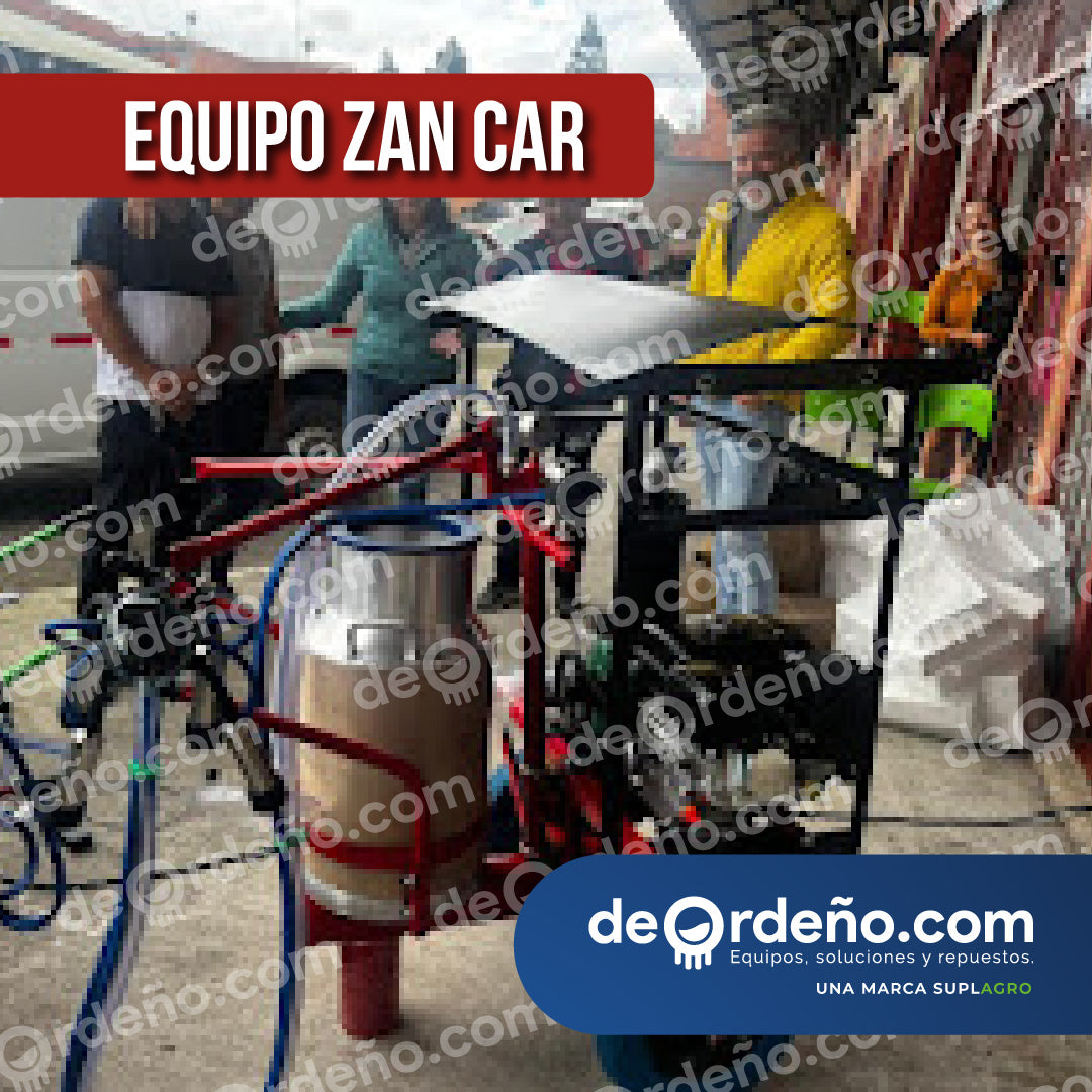 Equipo de Ordeño Zan Car 🐄 - 1 y 2 puestos  + OBSEQUIO + PAGUE AL RECIBIR 🚚