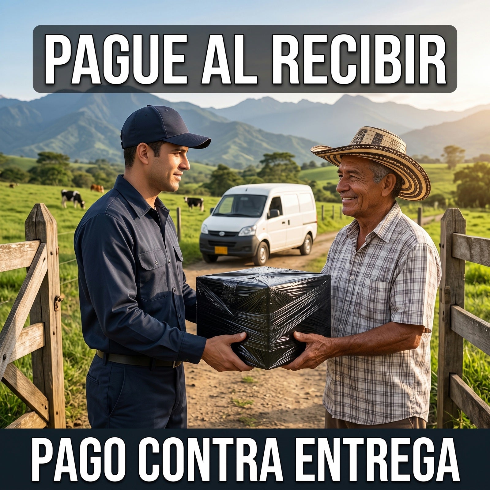 Pague al recibir: pago contra entrega de su picapasto en su municipio (imagen ilustrativa, ambientación digital)